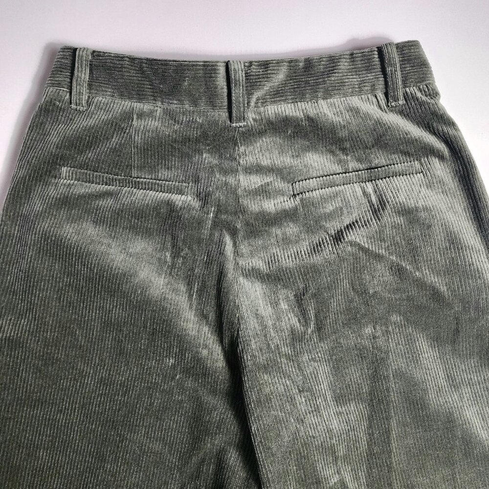 Norse Projects Jelena Cords Ivy Green Women's Size 34 Made in Italy - Picture 11 of 13